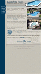 Mobile Screenshot of lakeshorepools.com